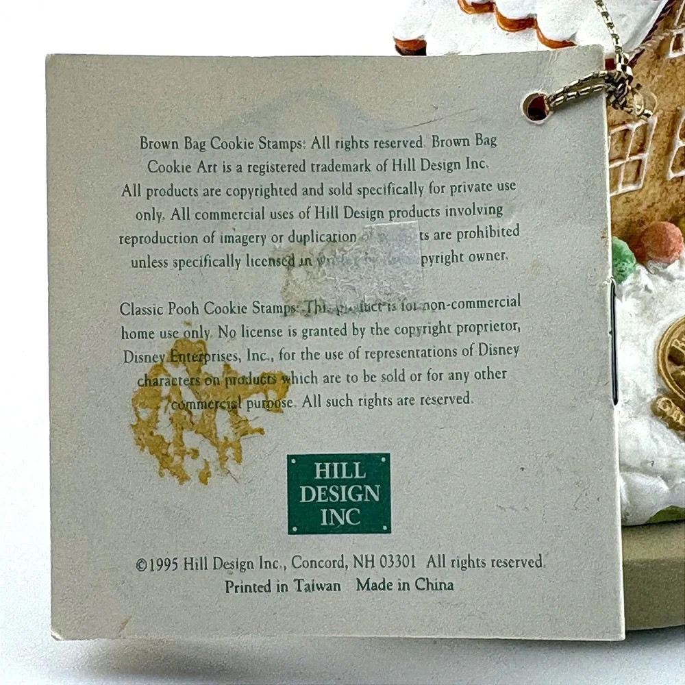 Brown Bag Cookie Art Gingerbread House‎ Cookie Stamp 1994 Recipe Book Vintage